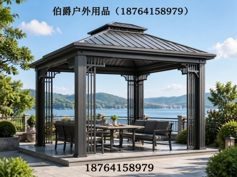 商河县户外遮阳棚展示图